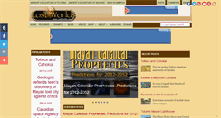 Desktop Screenshot of lostworlds.org